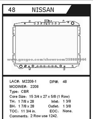 Radiator For Nissan