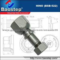 Wheel bolt, wheel hub bolt, wheel stud HINO