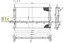 FORD Brazed Radiator 93BB8005CE   93BB8005ED    93BB8005EE