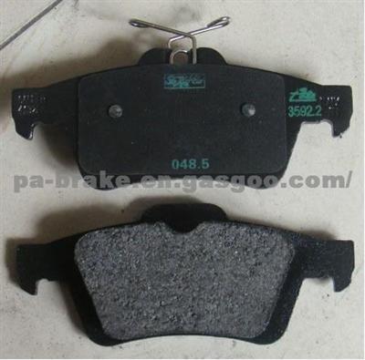 Brake Pad for MAZDA, OPEL, FORD, SAAB, VOLVO, VAUXHALL 5W93-2200-AA, BPYK2648ZA9C,1605973