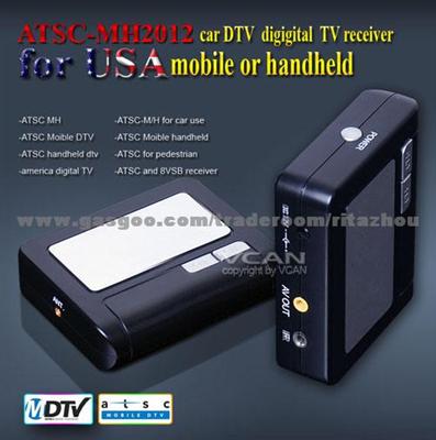 Car Dtv Digigital Tv Receiver for Usa Mobile Or Handheld Repair Tool Atsc- MH2012