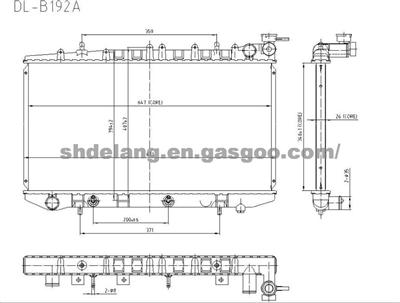 NISSAN  Brazed  Radiator  2146064J00