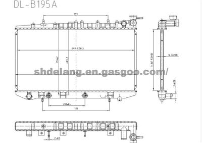 NISSAN  Brazed  Radiator  2146070N00