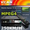 Hd Porttil Car Digital Dvb-T Receiver Com 250KM Hour