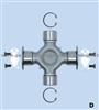 U- Joints with 2 Welded Plate and 2 Plain Round Bearings 5- 438X