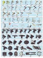 Every colour Plastic Fasteners