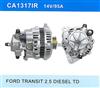 FORD TRANSIT 2. 5 DIESEL TD Alternator CA1317IR