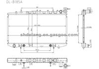 NISSAN  Brazed  Radiator  2115001302 2115000102