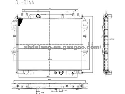 TOYOTA  Brazed Radiator 164000L200