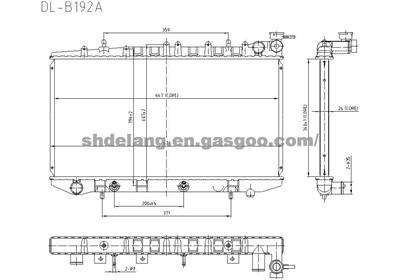 NISSAN  Brazed  Radiator  2146064J00