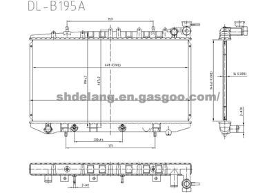 NISSAN  Brazed  Radiator  2146070N00