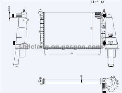 FIAT Brazed  Radiator   7745692