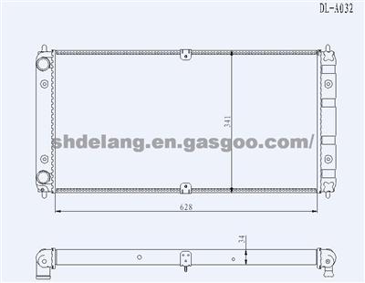 LADA  Brazed  Radiator  2123-1301012