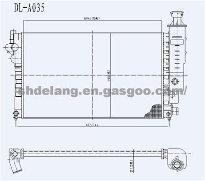 PEUGEOT   Brazed  Radiator  1301G5   1301H9