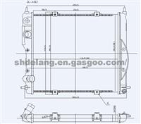 Renault Brazed Radiator 7702217613