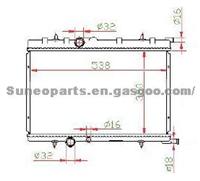 PEUGEOT 307 Radiator