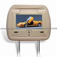 7-inch TFT LCD Headrest Monitor with Replaceable Steel Tube and 10 to 12mm Tube Diameter