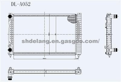 VOLKSWAGEN  AUDI  Brazed  Radiator   8D0121251E 8D0121251K