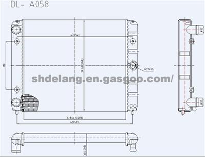 LADA  Brazed  Radiator   1012-1301013