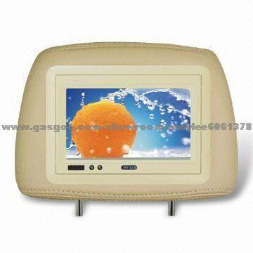 7-inch Headrest Tft Lcd Monitor Of with Blue Screen and Full Function Remote Control