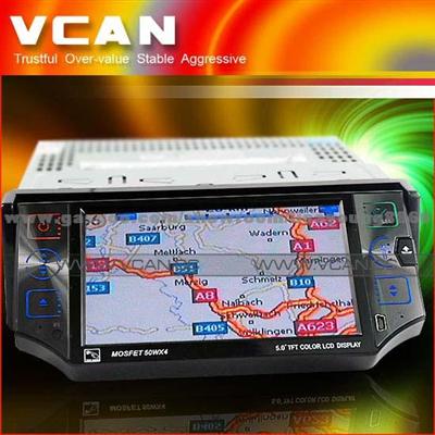 5 Inch One Din Car GPS DVD