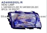 AUDI 100' 90- 94 Head Lamp L: 1AF006121- 201 R: 1AF006120- 201