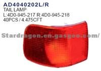 AUDI 100' 90- 94 Tail Lamp L: 4D0- 945- 217 R: 4D0- 945- 218