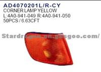 AUDI 100' 90- 94 Corner Lamp Yellow L: 4A0- 941- 049 R: 4A0- 941- 050