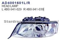 AUDI A6 '97-98 Head Lamp L:4B0-941-029 R:4B0-941-030