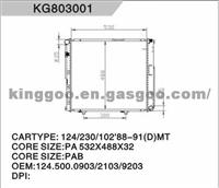 BENZ Radiator 124 500 0903/ 2103/ 9203