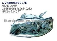 BUICK Head Lamp L: 96540251 R: 96540252