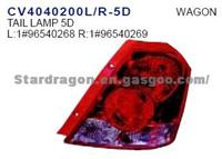 BUICK  TAIL LAMP 5D  L: 1#96540268 R: 1#96540269