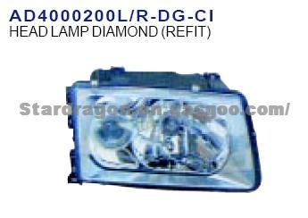 AUDI  Head Lamp DIAMOND (REFIT)