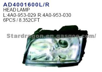 AUDI A6 '95-97 Head Lamp L:4A0-953-029 R:4A0-953-030