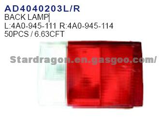 AUDI 100' 90- 94 Back Lamp L: 4A0- 945- 111 R: 4A0- 945- 114