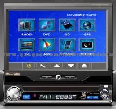 In Dash Car Dvd Player with Touch Screen Bluetooth Detachable Panel