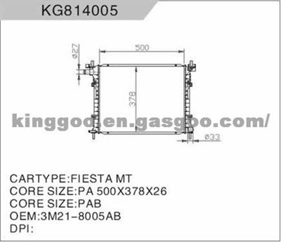 FORD Radiator 3M21- 800DAB