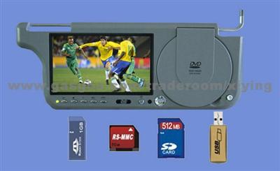 Sunvisor 7 Inch Dvd Player