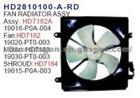 Honda  Fan Radiator Assy Hd2810100- A- Rd