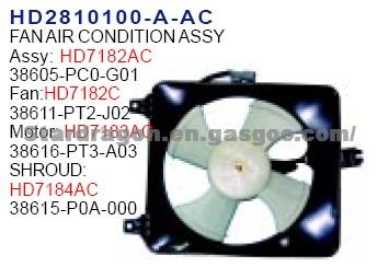 Honda  Fan Air Condition Assy  Hd2810100- A- Ac