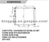 Aluminium Radiator for BENZ 124 500 2703/8903