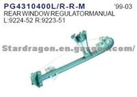 PEUGEOT Rear Window Regulator Manual L: 9224- 52 R: 9223- 51