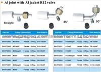 Alu Joint with Iron Jacket R12 Valve