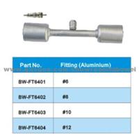 Through Pipe with Alu Jacket R12 Valve