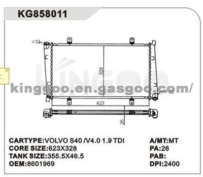 Truck Radiator for Volvo/ S40 8601969