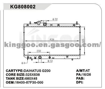 AT CAR Radiator 16400-87F30-000