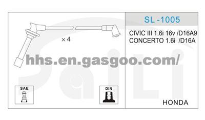 HONDA Spark Plug Wire Set