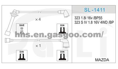 Mazda Spark Plug Wire Set