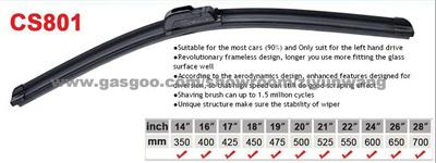 Universal frameless Wiper bladeCS801