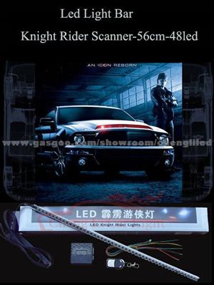 Led Light Bar- Knight Rider Scanner- 56cm- 48flux